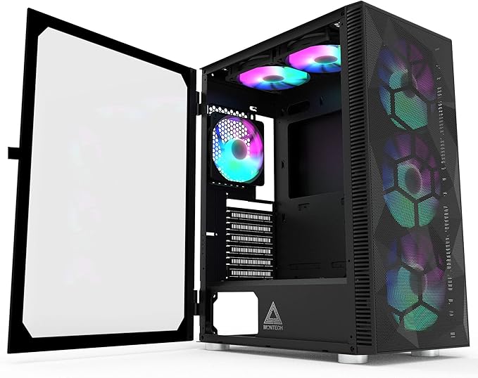 Montech X3 Mesh Torre ATX RGB Negra