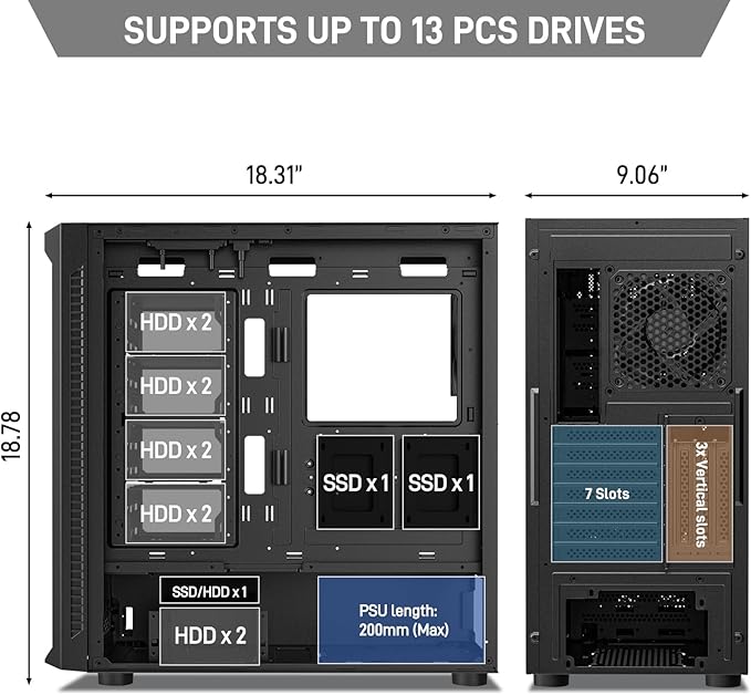 DARKROCK Classico Max Storage Master E-ATX