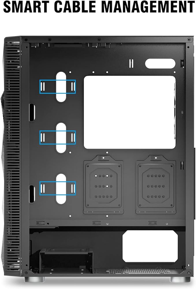 Montech X3 Mesh Torre ATX RGB Negra