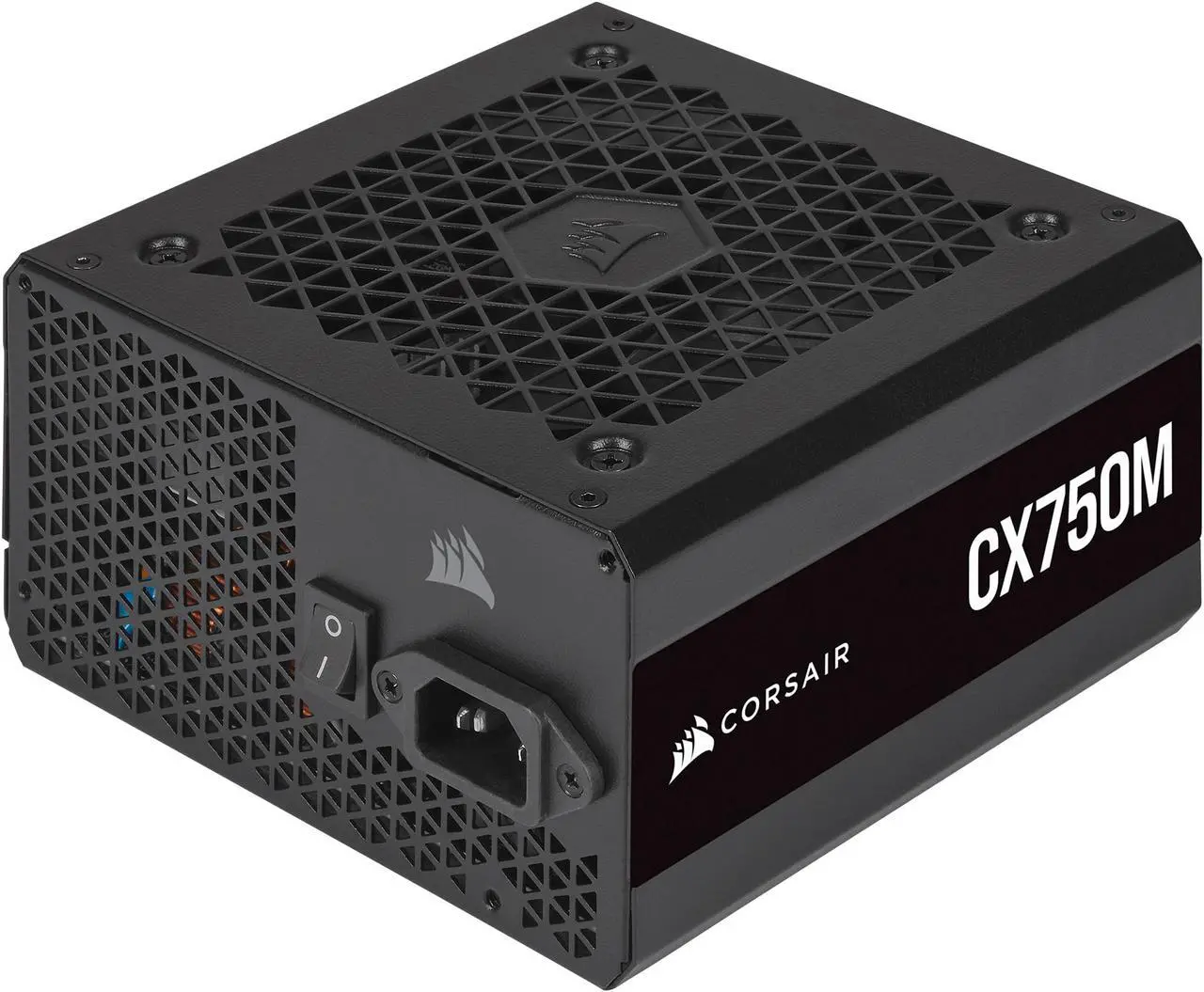 Fuente de alimentación semimodular CORSAIR CX-M CX750M de 750 W, formato ATX, con certificación 80 PLUS BRONZE.