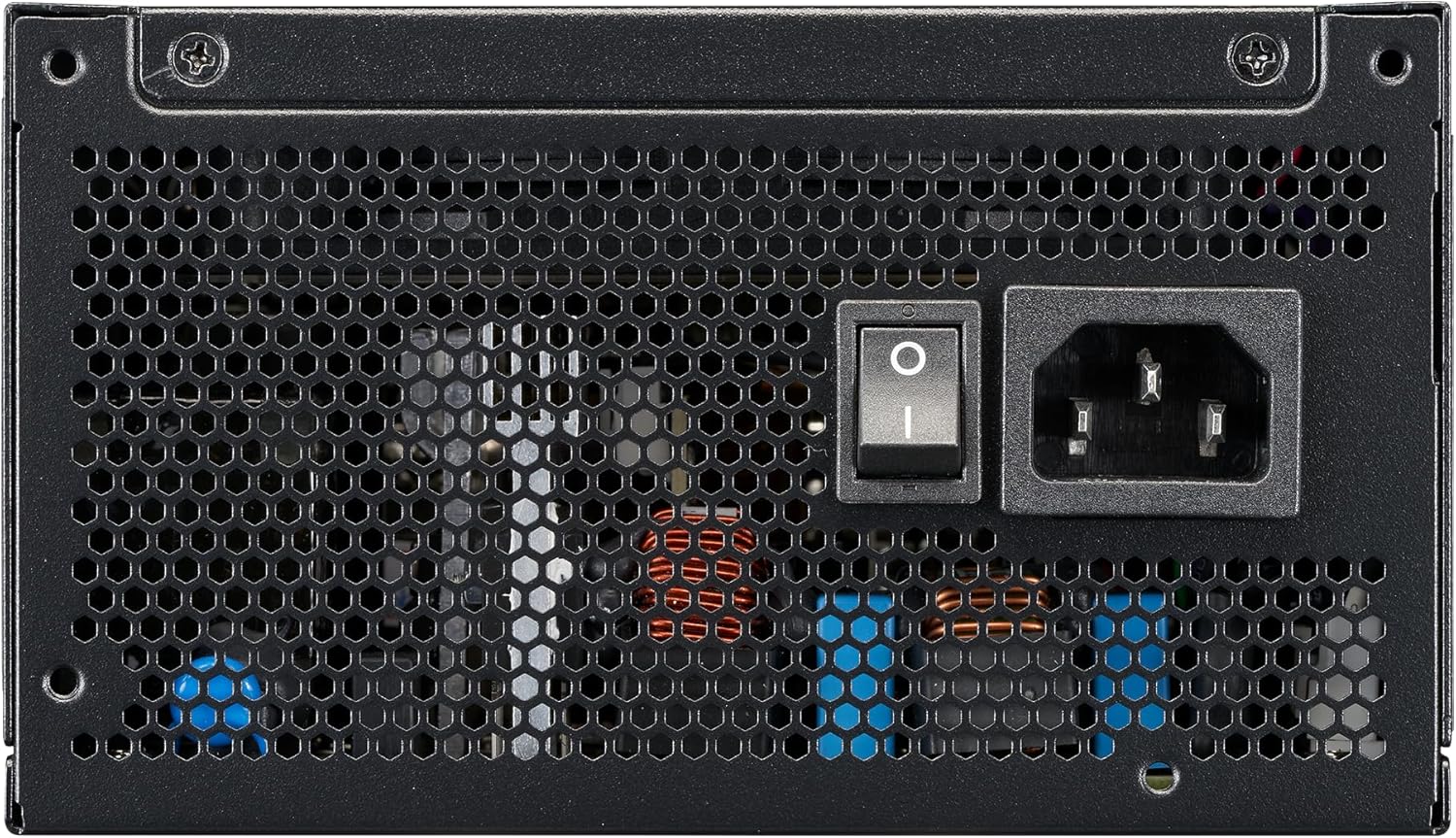 Cooler Master Fuente de alimentación MWE Gold 850 V3 totalmente modular, 850 W 80+ Gold Certified PSU, Cybenetics Platinum, 90° 12V-2x6 PCIe 5.1, soporte ATX 3.1, modo de bajo ruido cero RPM