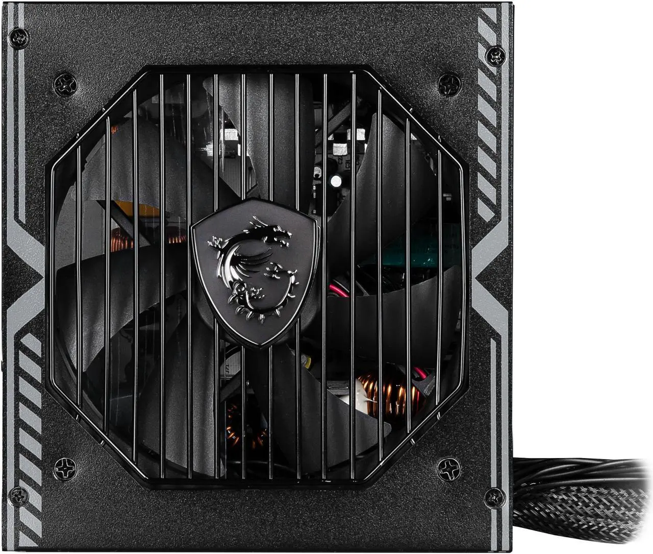 MSI MAG A650BN fuente de alimentación compacta no modular de 650 W, bronce 80+,ventilador de bajo ruido, diseño PFC activo