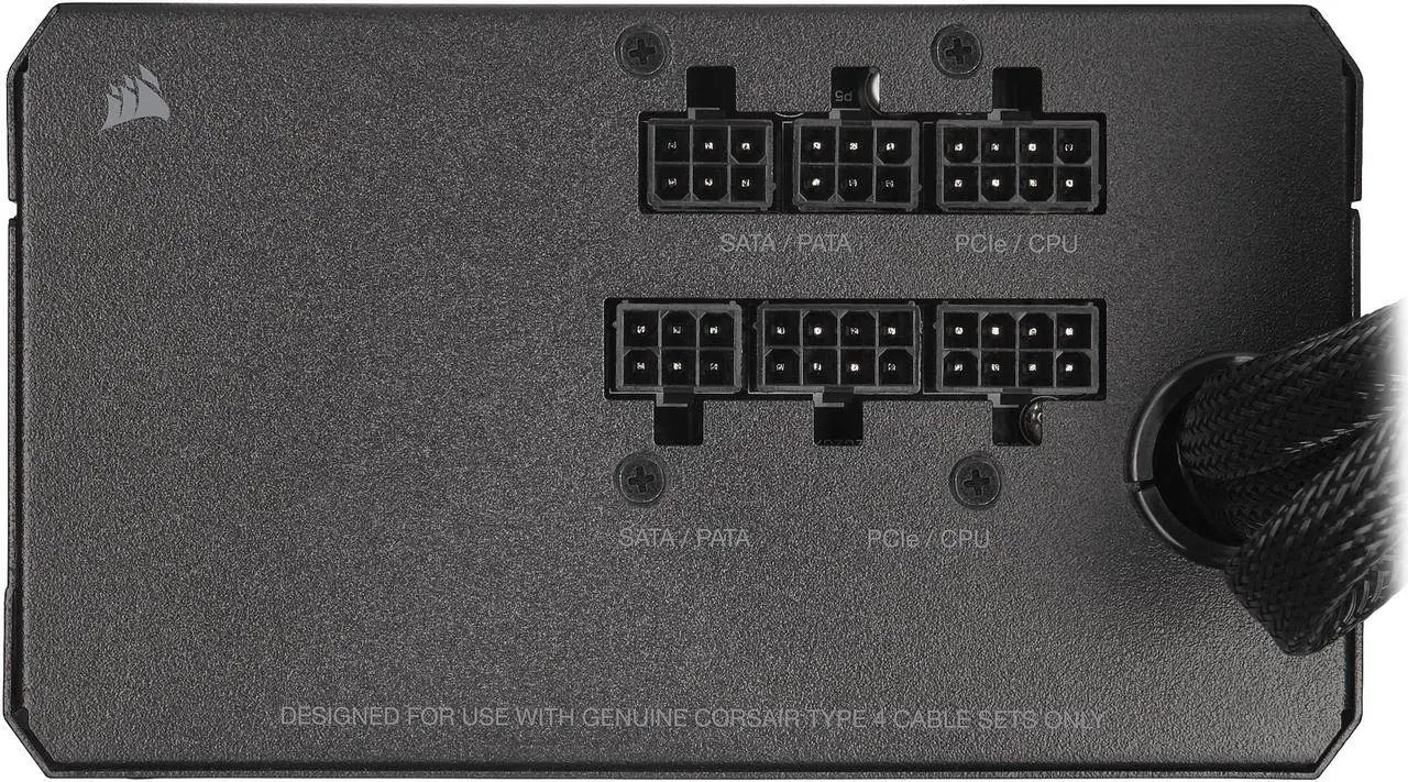 Fuente de alimentación semimodular CORSAIR CX-M CX750M de 750 W, formato ATX, con certificación 80 PLUS BRONZE.