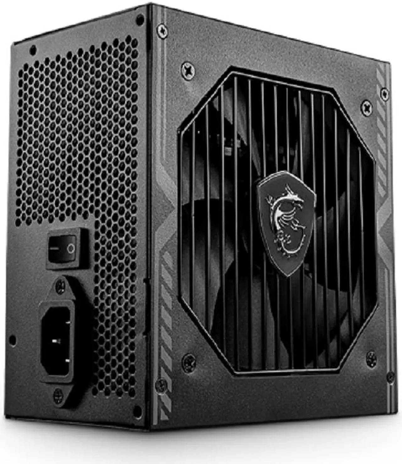 MSI MAG A650BN fuente de alimentación compacta no modular de 650 W, bronce 80+,ventilador de bajo ruido, diseño PFC activo