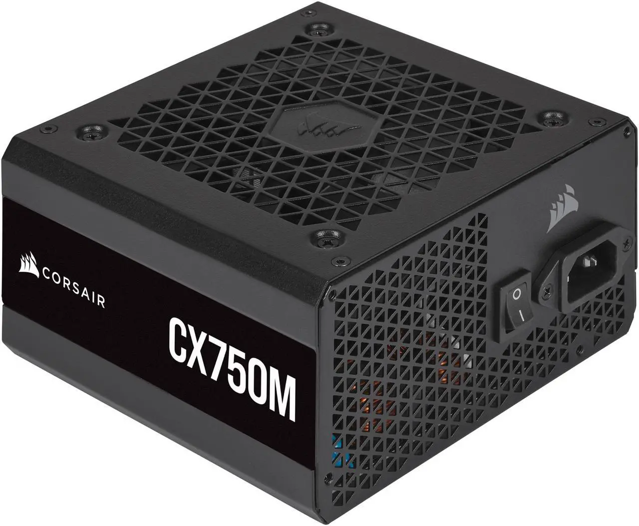 Fuente de alimentación semimodular CORSAIR CX-M CX750M de 750 W, formato ATX, con certificación 80 PLUS BRONZE.