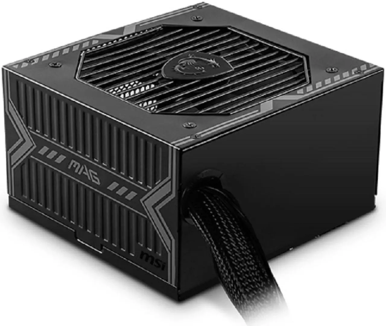 MSI MAG A650BN fuente de alimentación compacta no modular de 650 W, bronce 80+,ventilador de bajo ruido, diseño PFC activo