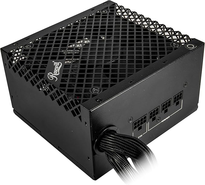 Rosewill VSB 750 W 80+ Bronce, compatible con ATX 3.0 y 3.1, fuente de alimentación semimodular, conector PCIe 5.1