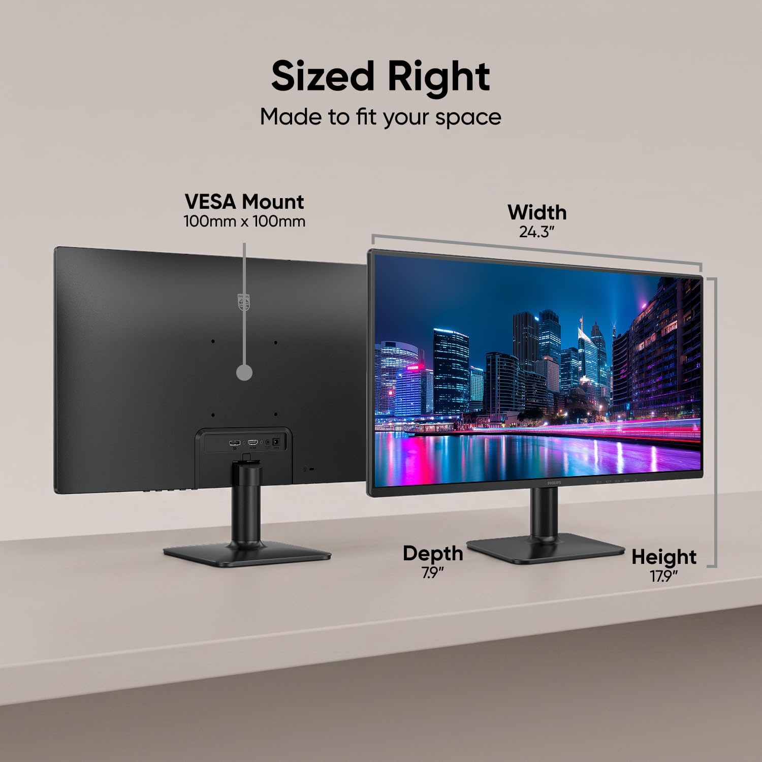 Philips Monitor de computadora FHD 180Hz IPS HDR10, 27E2G2200 de 27