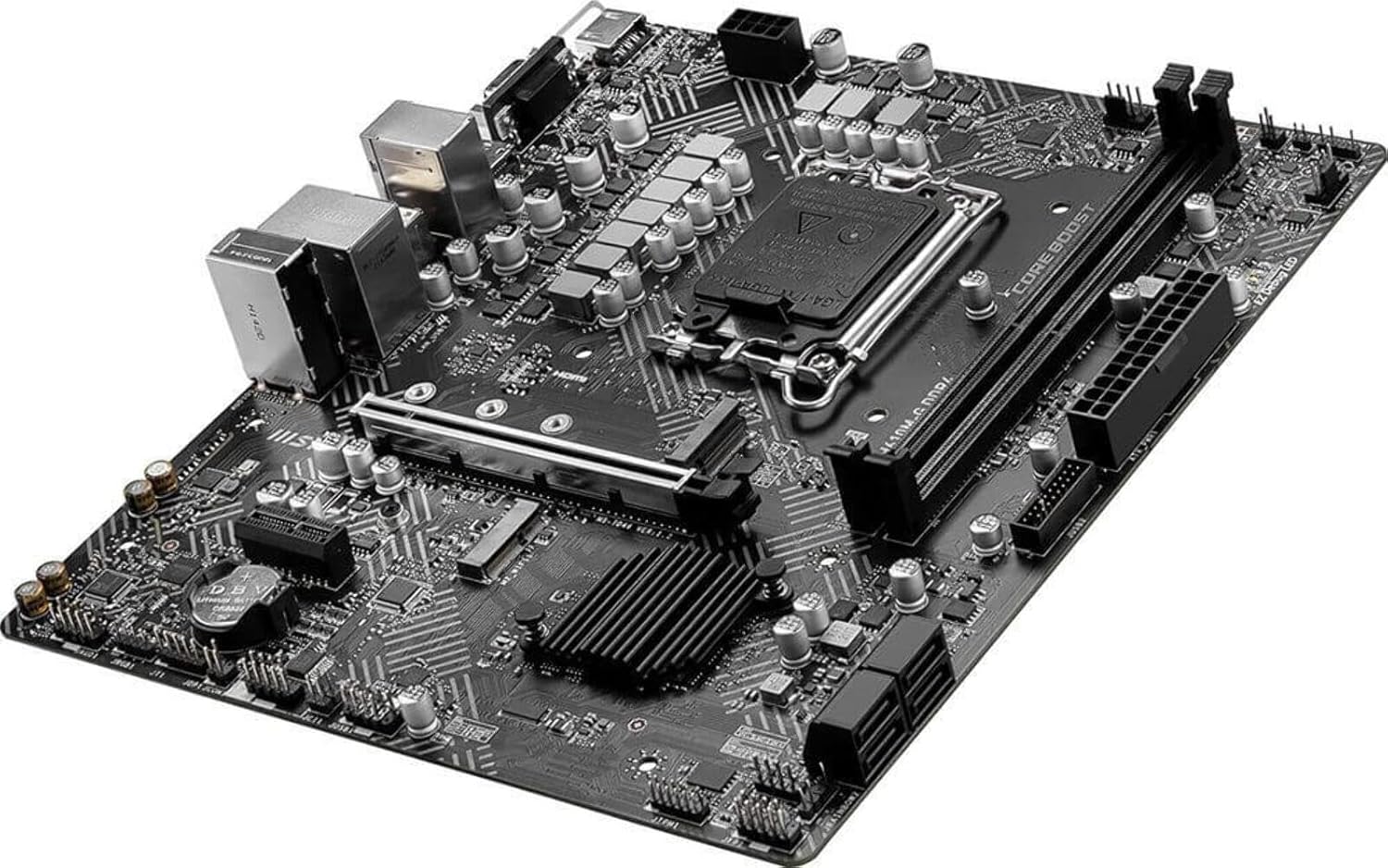 MSI - Placa base PRO H610M-G DDR4 (12ª/13ª/14ª generación Intel Core, zócalo LGA 1700, DDR4, PCIe 4, SATA 6Gb/s, LAN 1Gbps, ranuras M.2, USB 3.2, mATX)