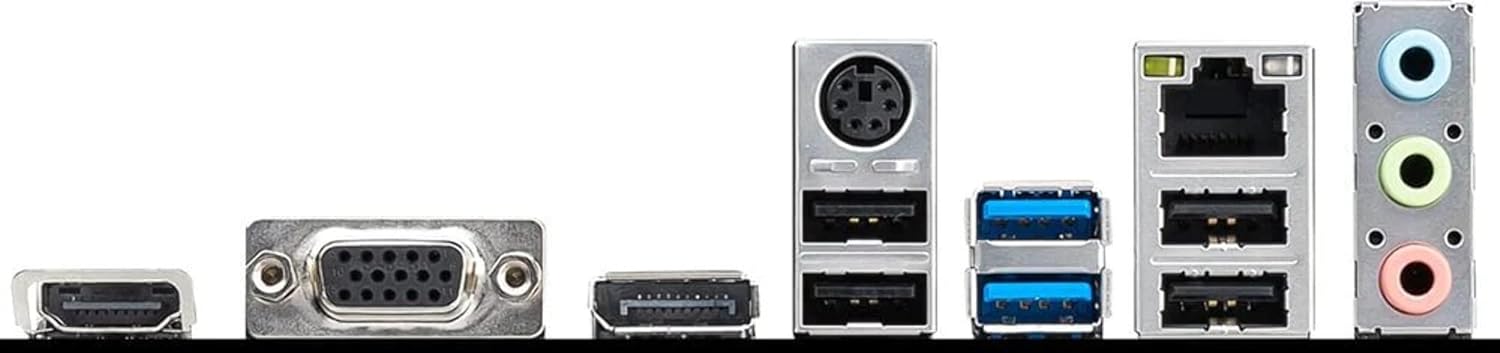 MSI - Placa base PRO H610M-G DDR4 (12ª/13ª/14ª generación Intel Core, zócalo LGA 1700, DDR4, PCIe 4, SATA 6Gb/s, LAN 1Gbps, ranuras M.2, USB 3.2, mATX)