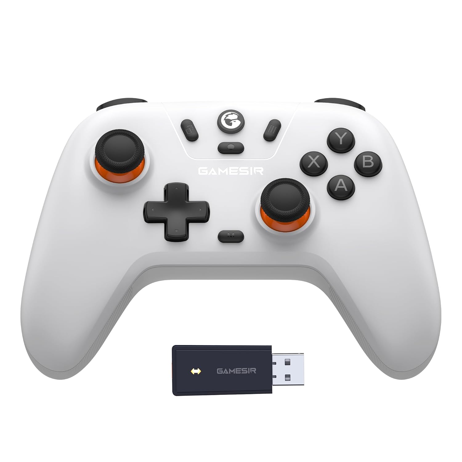 GameSir Nova Lite - Controlador inalámbrico de 0.08 oz para PC con Windows, iPhone, Android, Switch y Steam Deck, controlador Bluetooth Gamepad con disparador de efecto Hall, turbo, vibración de ruido