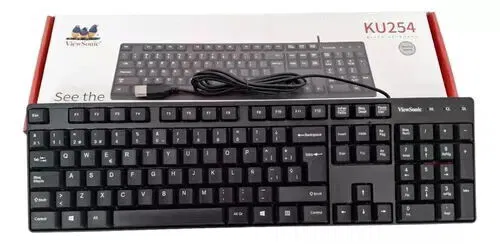 Kit de Teclado y Mouse de Cable ViewSonic - KU254 & MU105