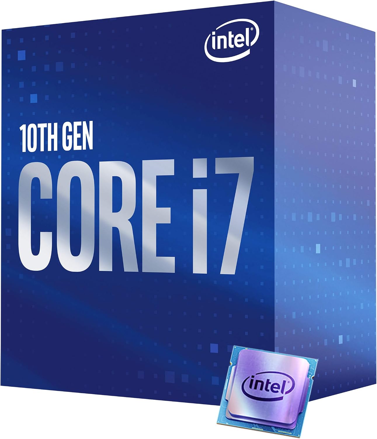 Intel Core i7-10700 Procesador de escritorio 8 núcleos hasta 4.8 GHz LGA 1200 (chipset Intel serie 400) 65W